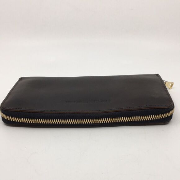 Portland Leather Goods Grizzly Zip Around Accordion Long Wallet - Picture 4 of 17